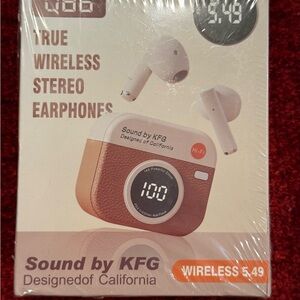 True Wireless Stereo Earphones - White